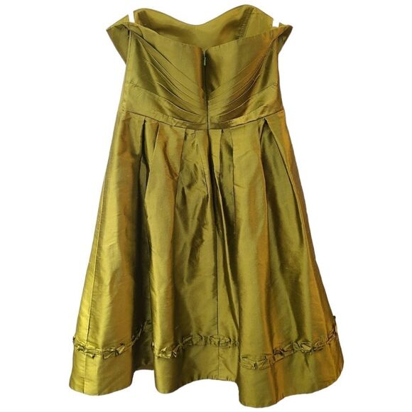 Alfred Angelo Silk Strapless Cocktail Dress - Picture 2 of 12